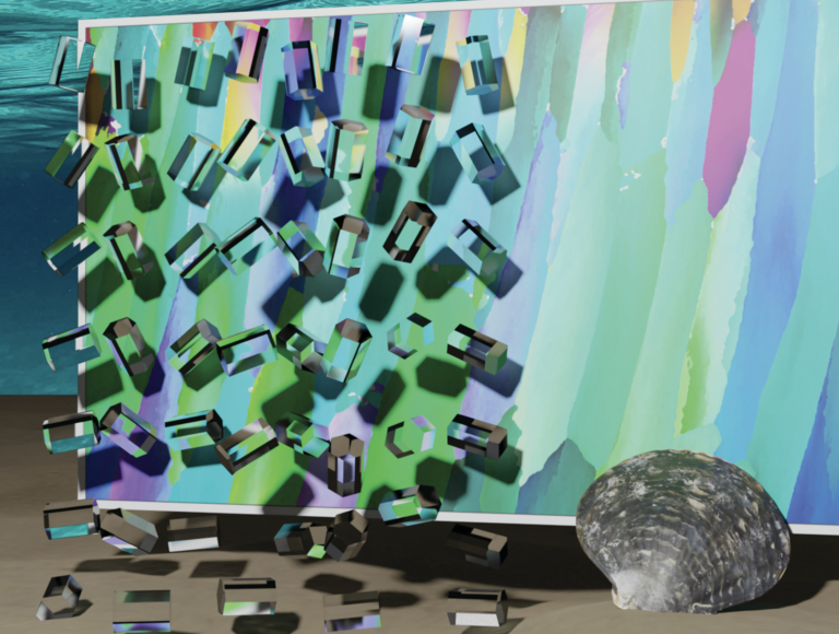 How does nature use gradients to improve mechanical properties?