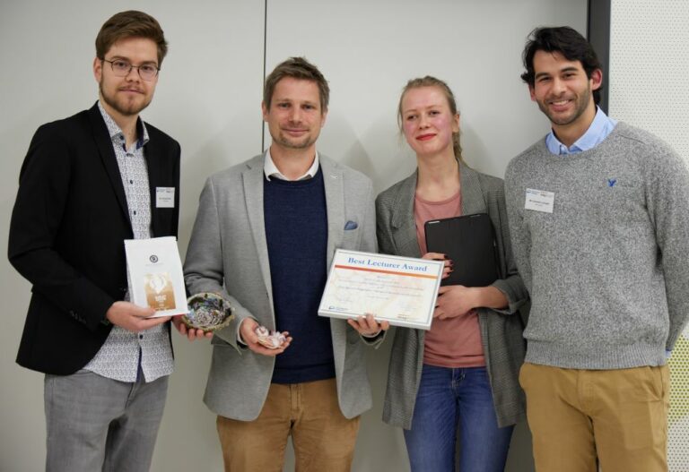 MAP Best Lecturer Award for Stephan Wolf