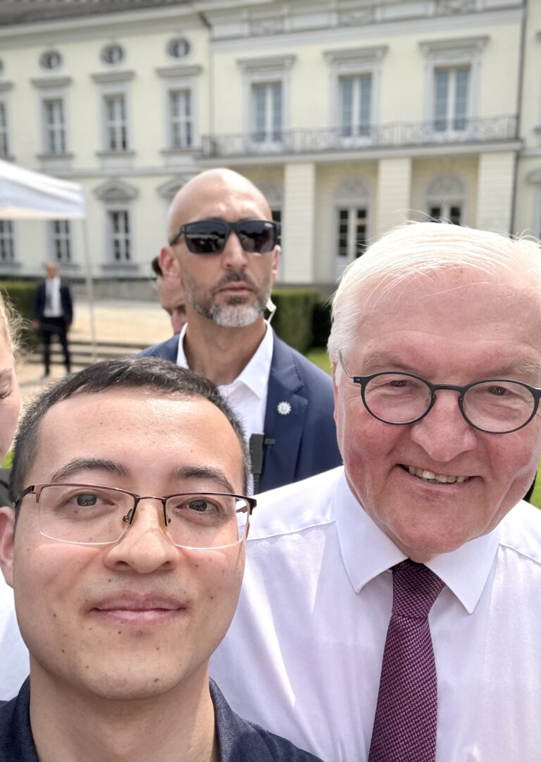German President met AvH Fellow Dr. Shaoxiong